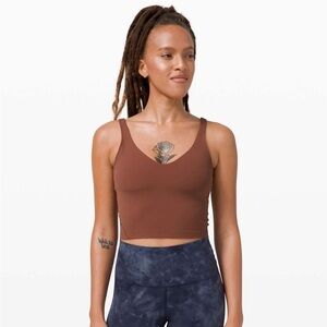 Lululemon Align Tank - Ancient Copper & Brand New Size 6 Bra Pads